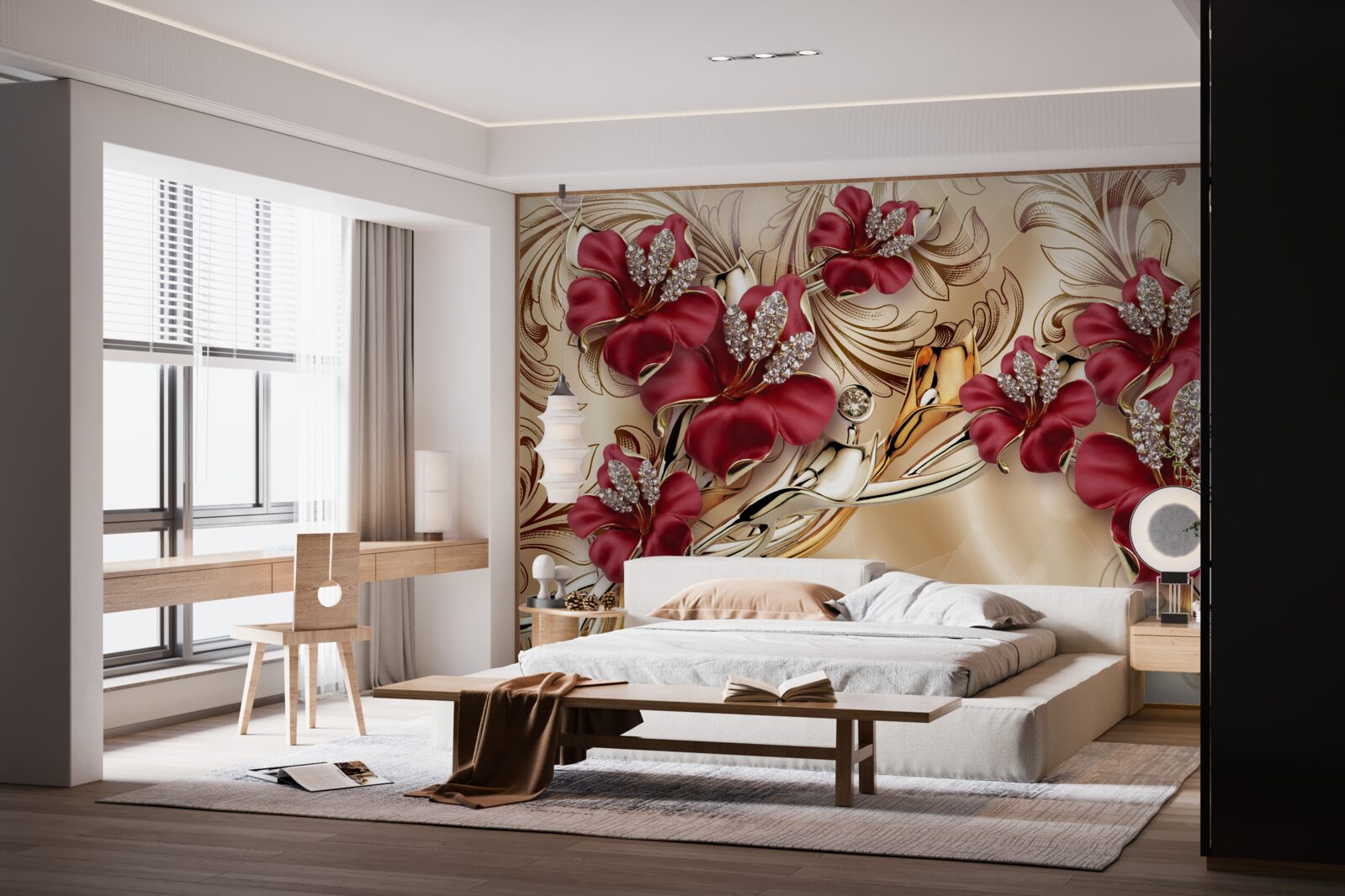 Fototapet crini maronii king-size