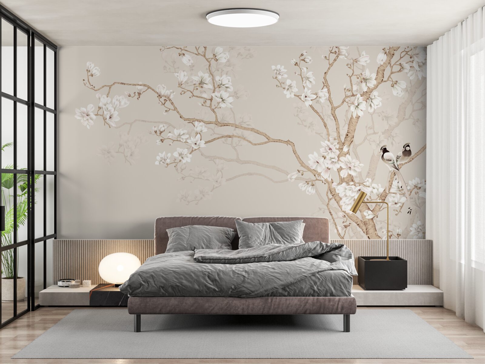 Fototapet tapet cu o imagine a unui cireș