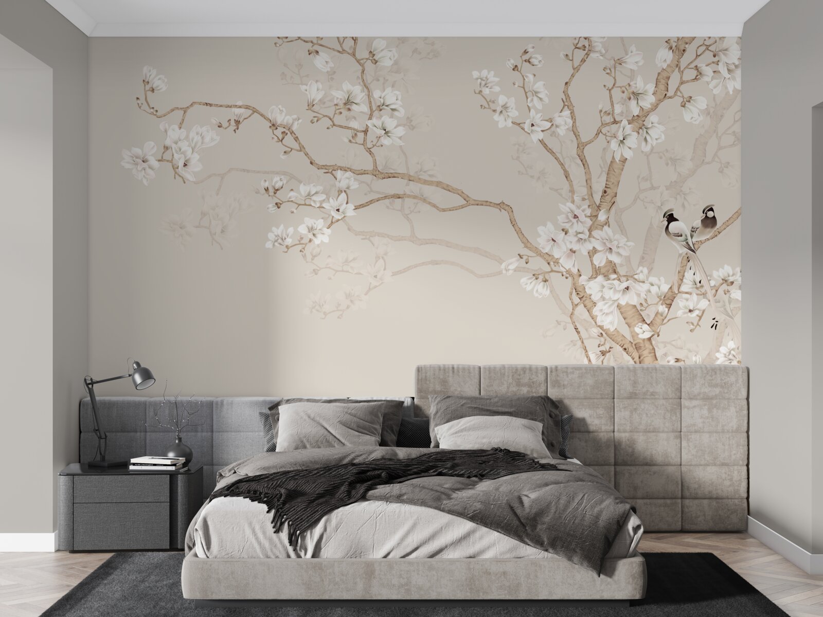 Fototapet tapet cu o imagine a unui cireș