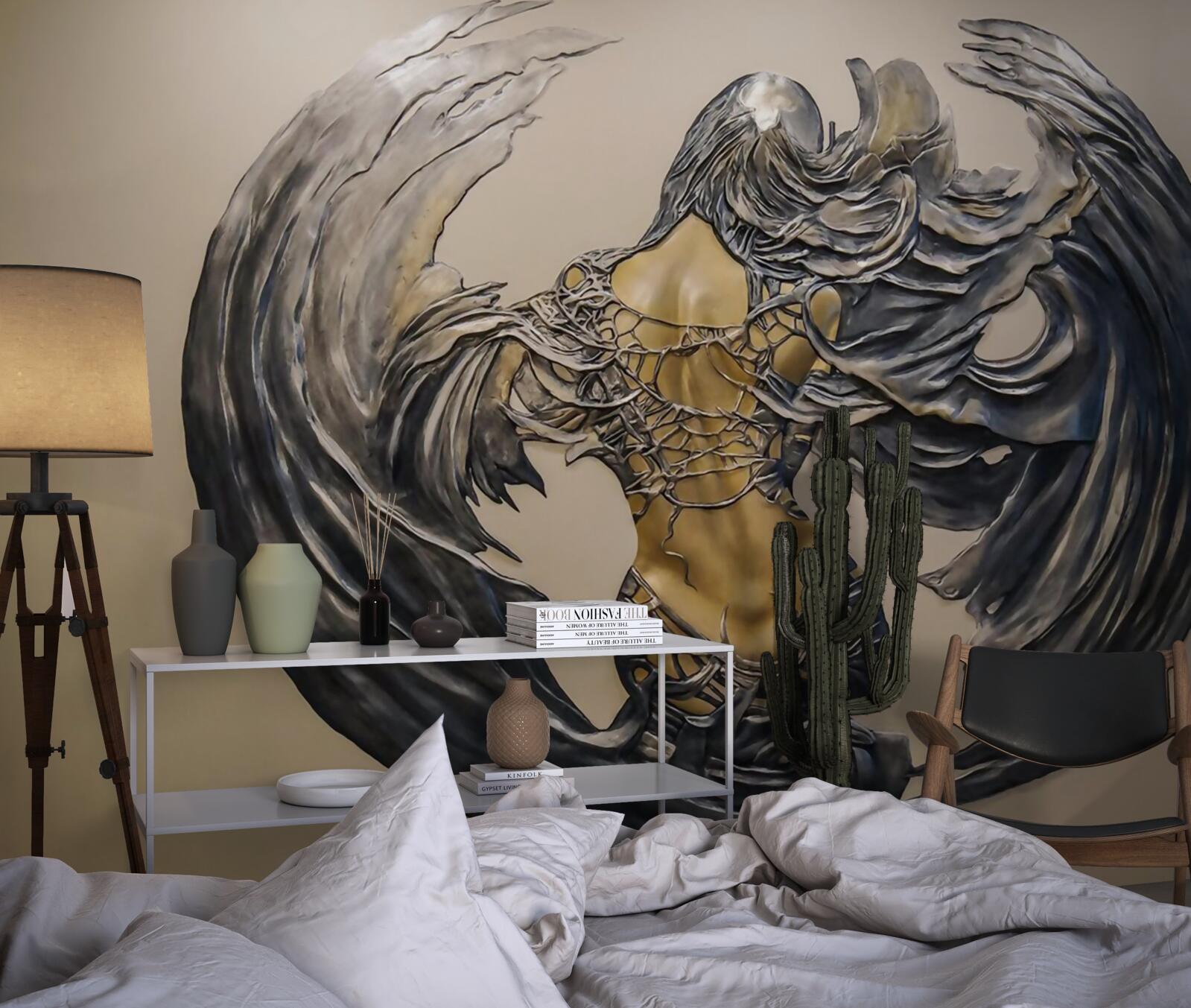 Fototapet serafim pe perete