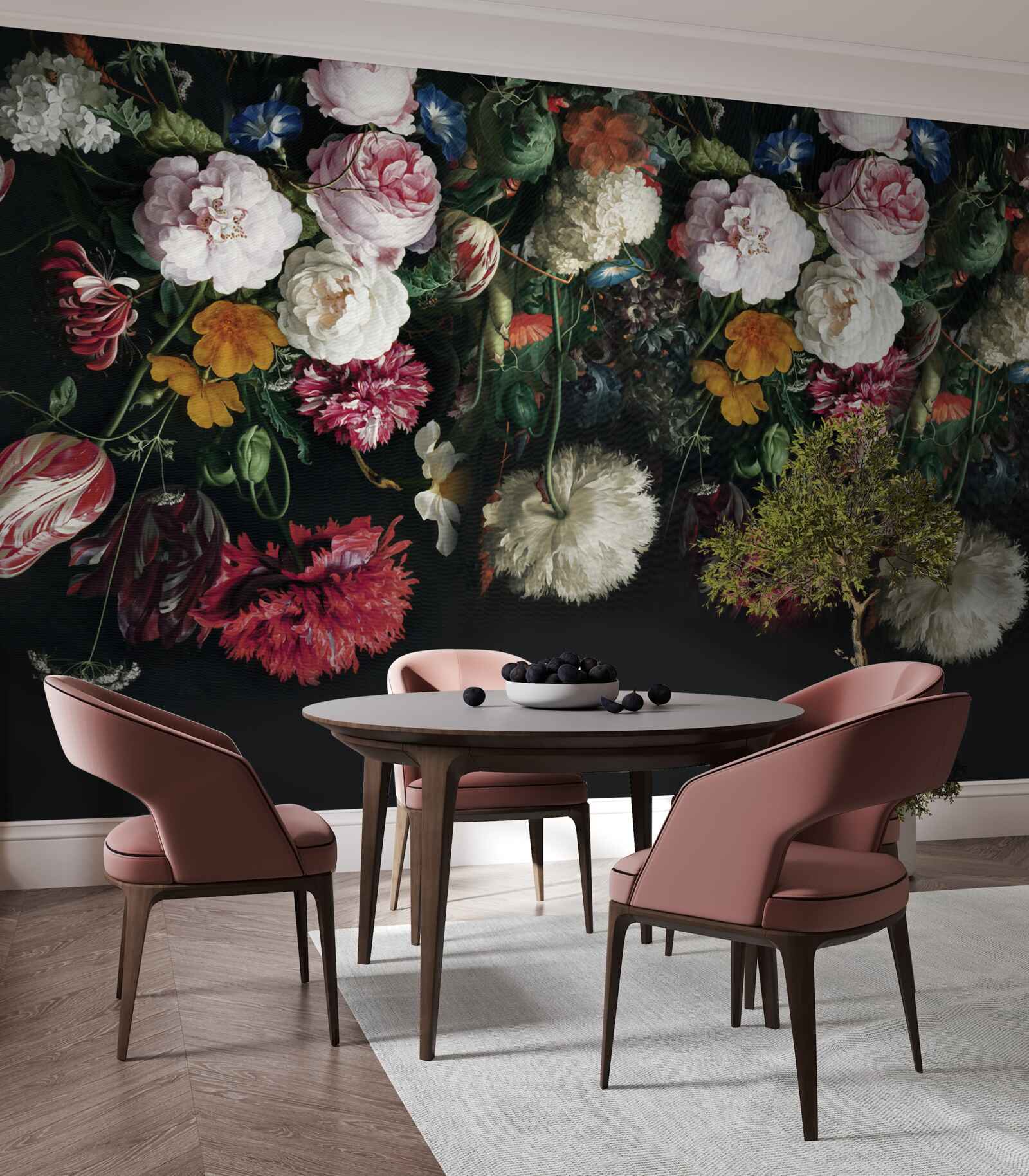 Fototapet muguri trunchiați, botanică și creativitate contemporană