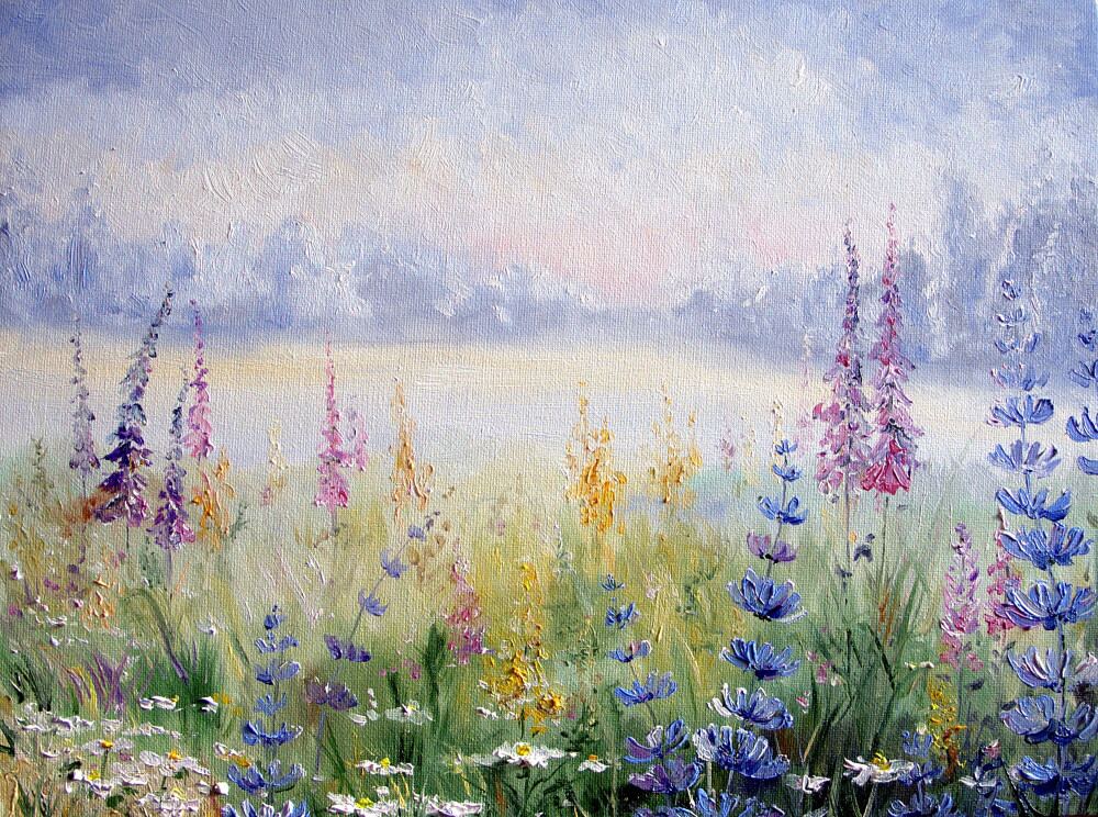 Fototapet câmp de lavandă