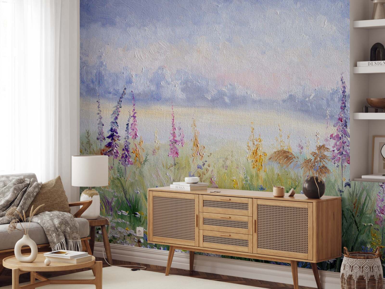 Fototapet câmp de lavandă