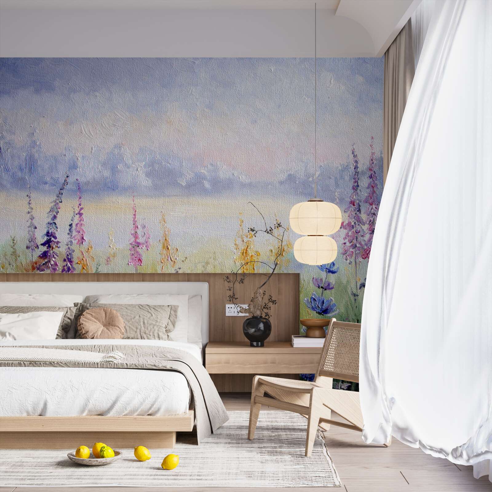 Fototapet câmp de lavandă