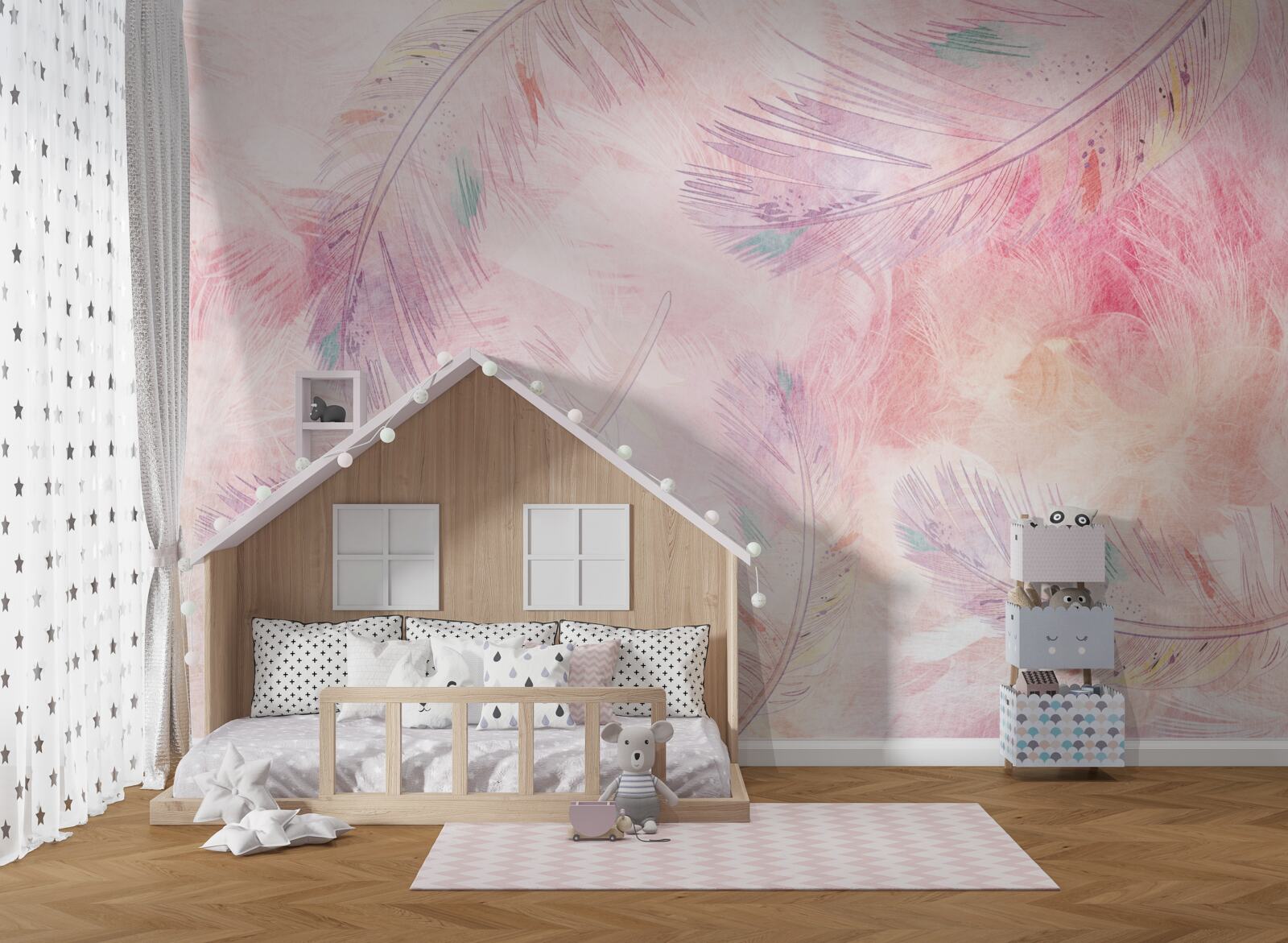 Fototapet pene slab vizibile