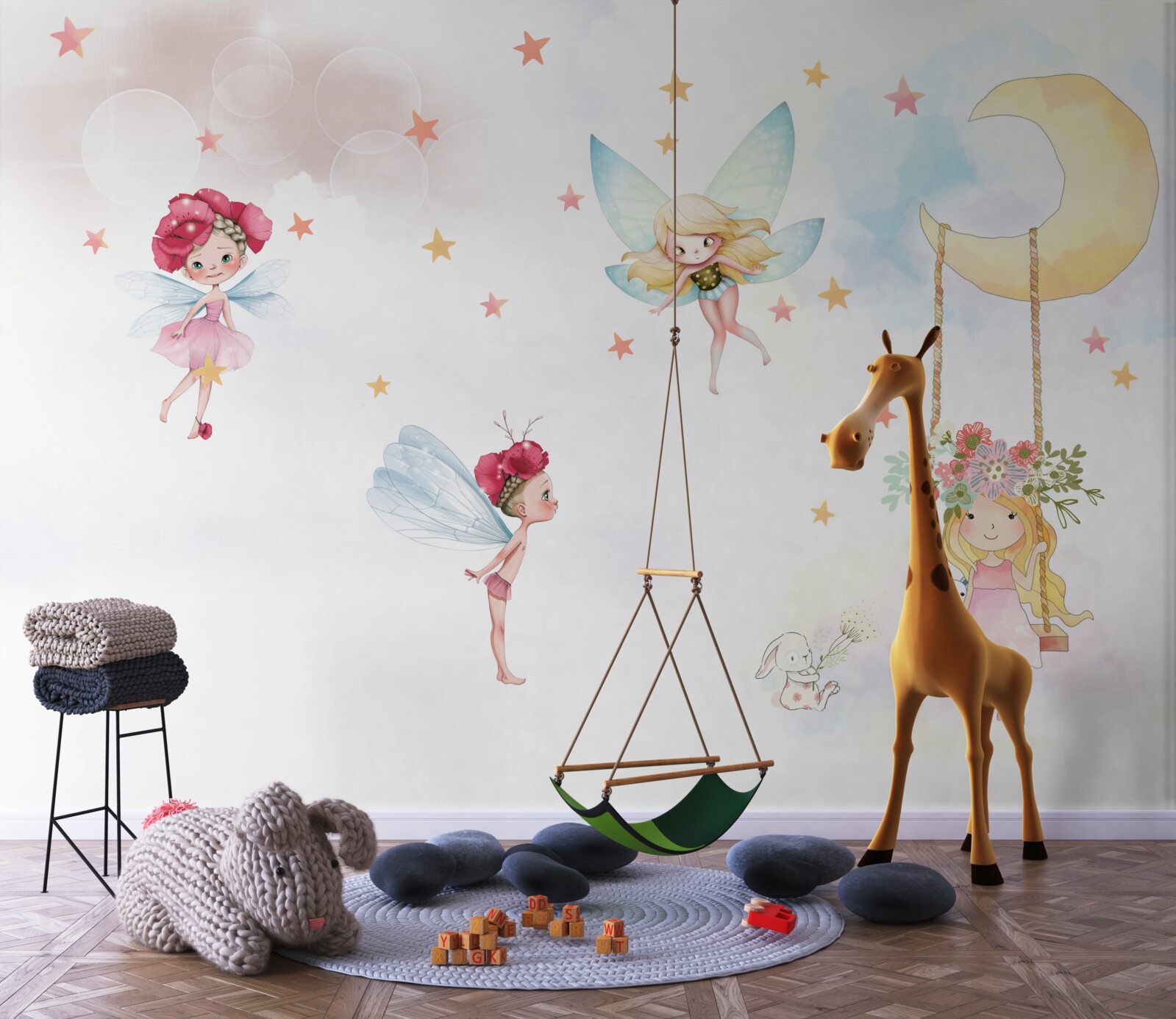 Fototapet zânele florilor