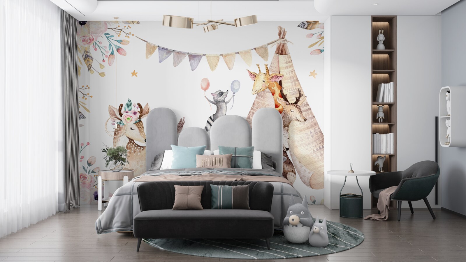 Fototapet sărbători pe pajiște