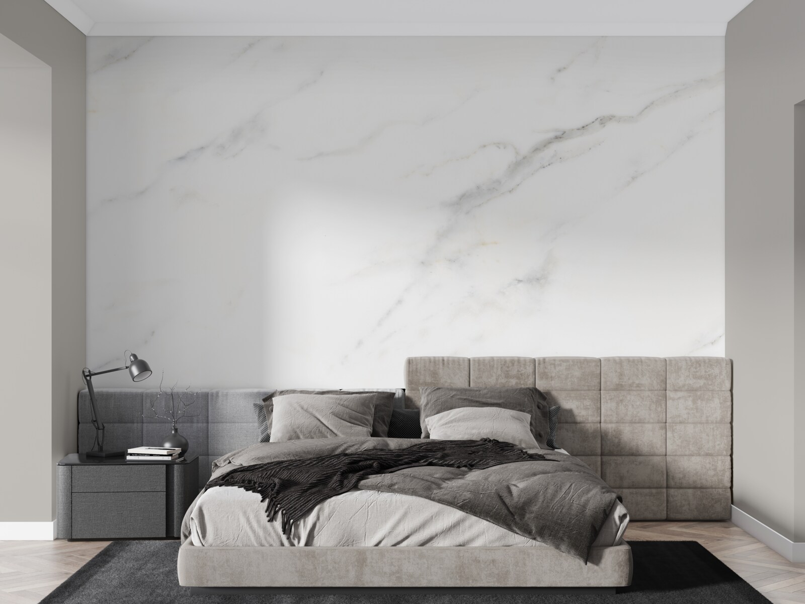 Fototapet marmură albă ca zăpada