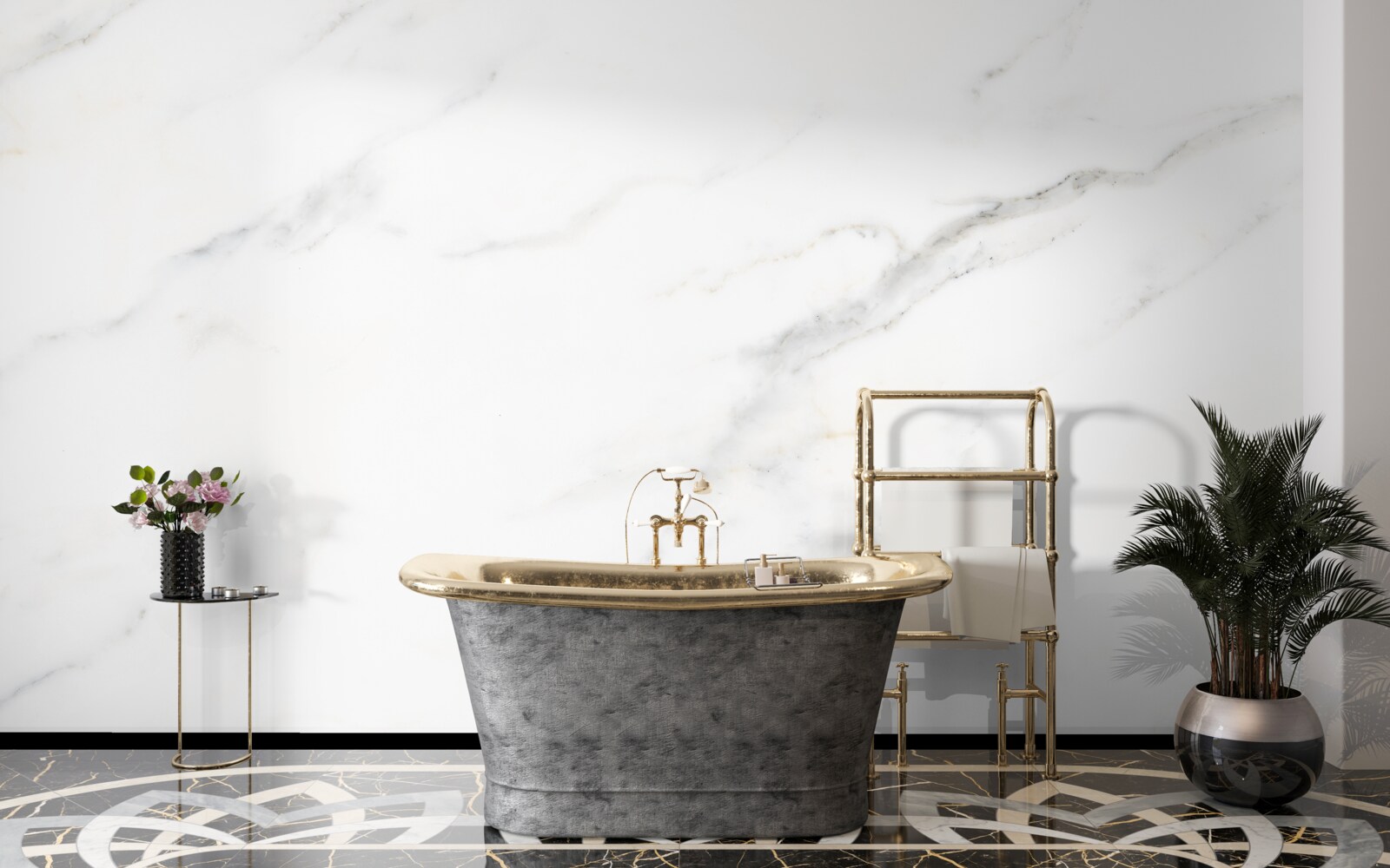 Fototapet marmură albă ca zăpada