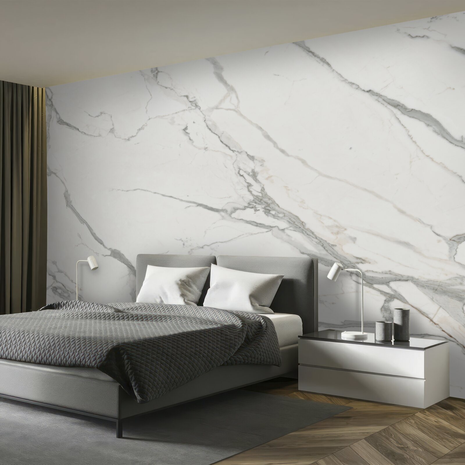 Fototapet marmură albă ca zăpada