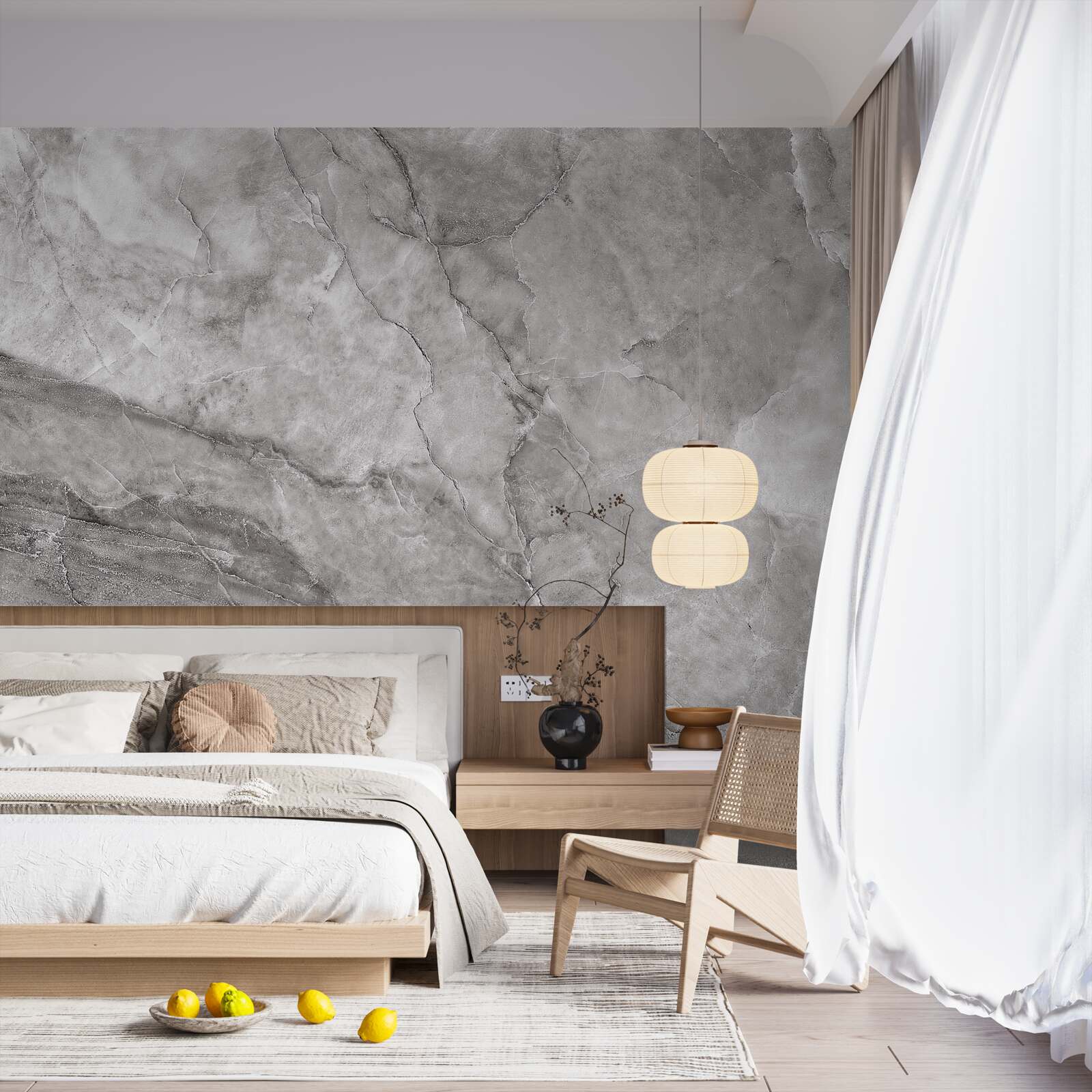 Fototapet marmură gri