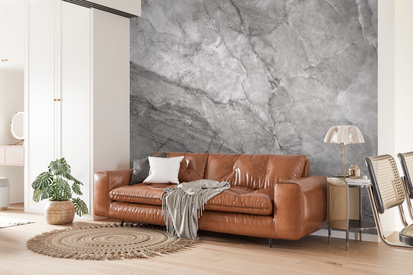 Fototapet marmură gri