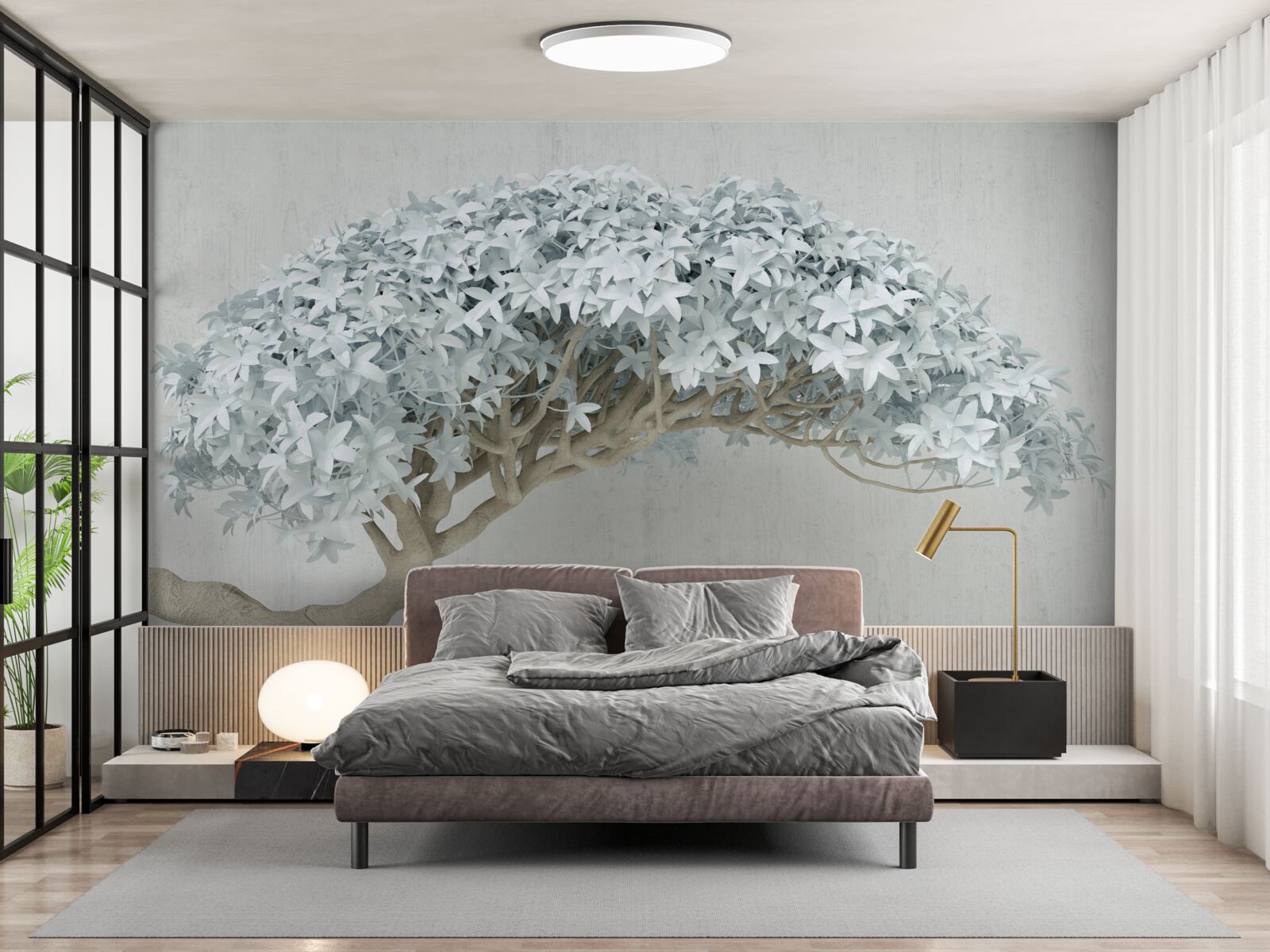 Fototapet ramură înflorită