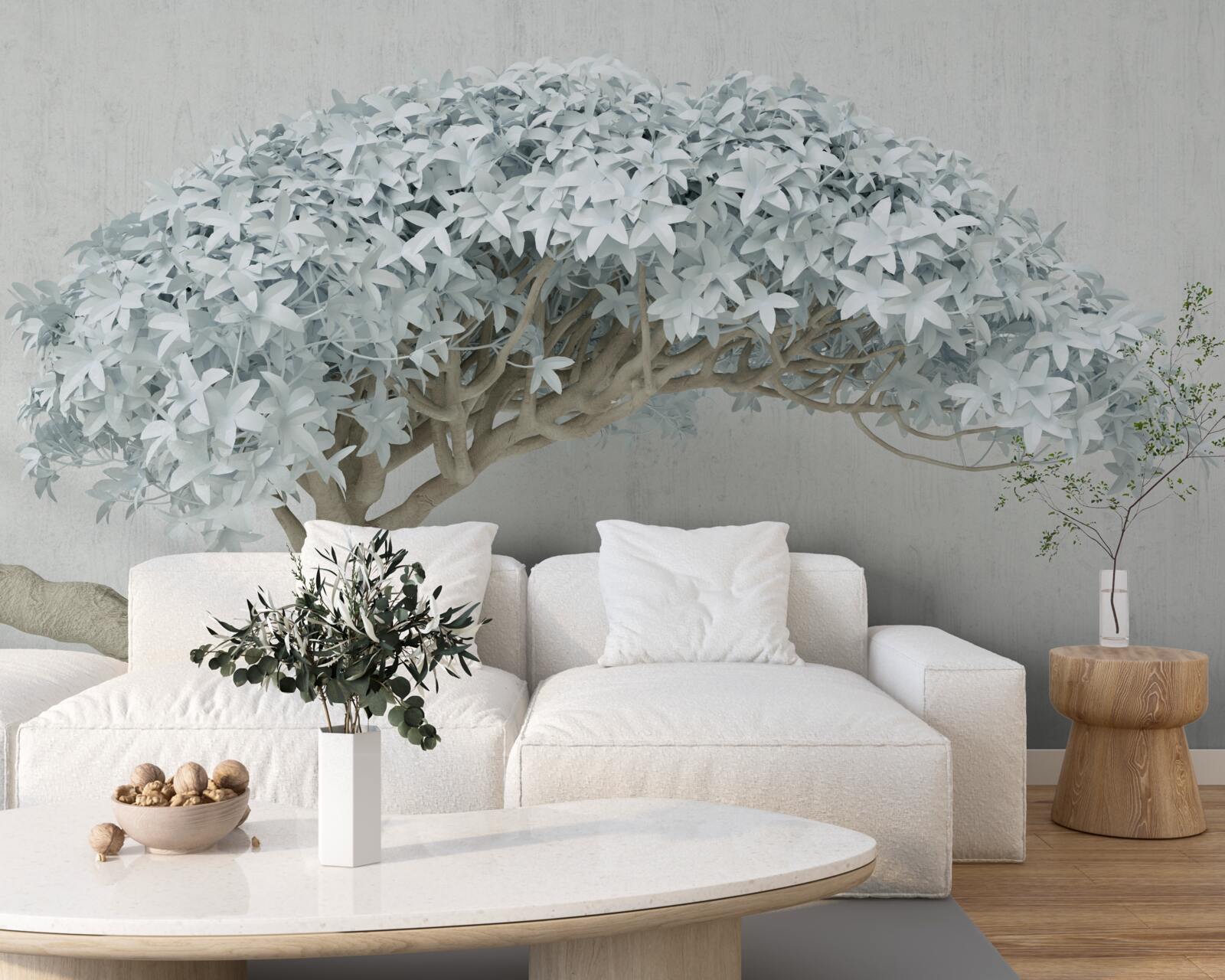 Fototapet ramură înflorită