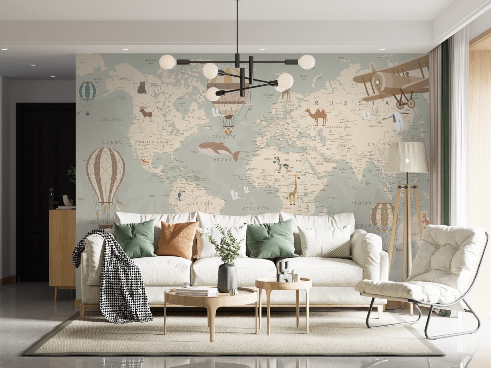 Fototapet ghidul exploratorului în miniatură