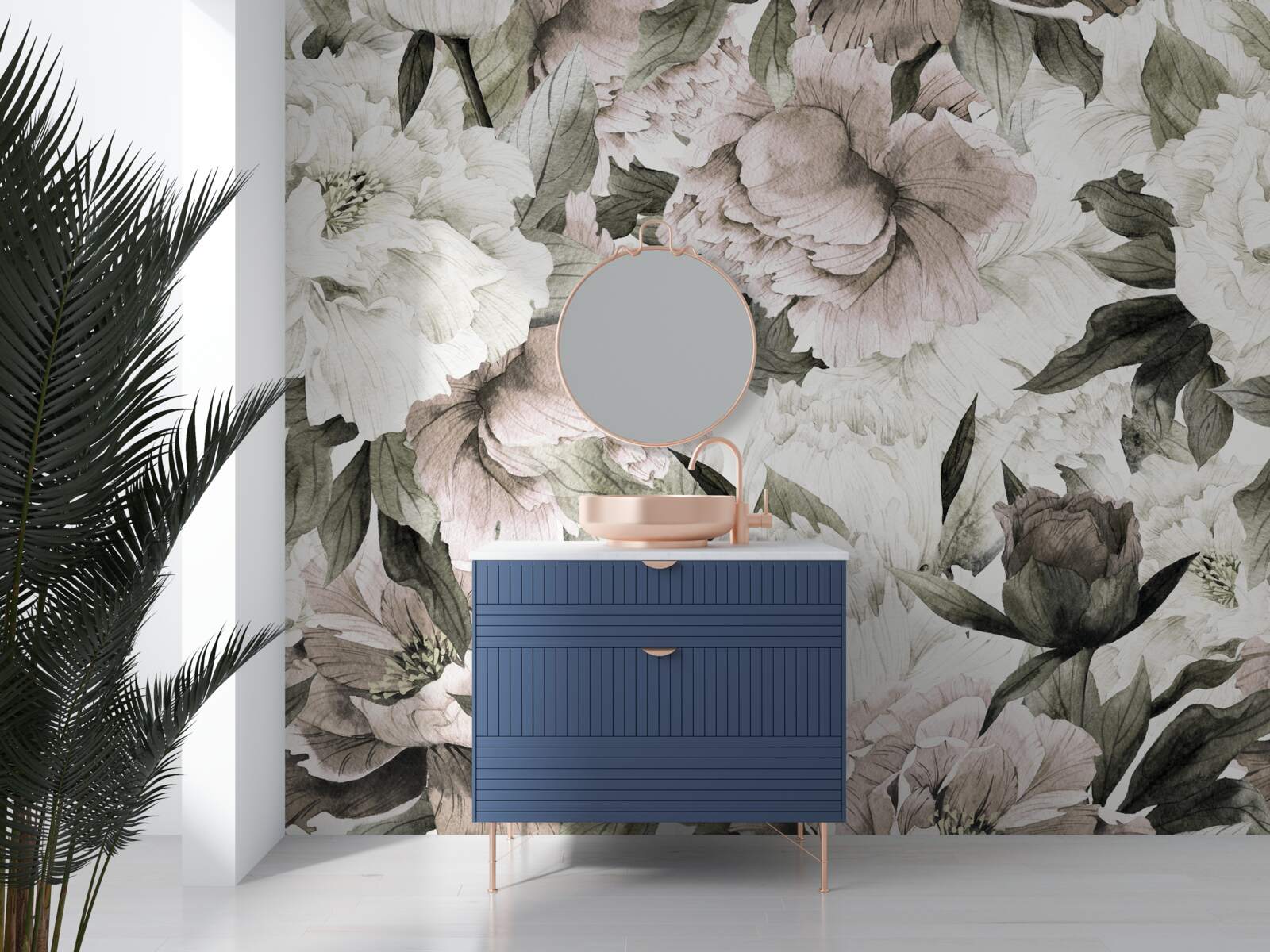 Fototapet mugure, floră și pelete