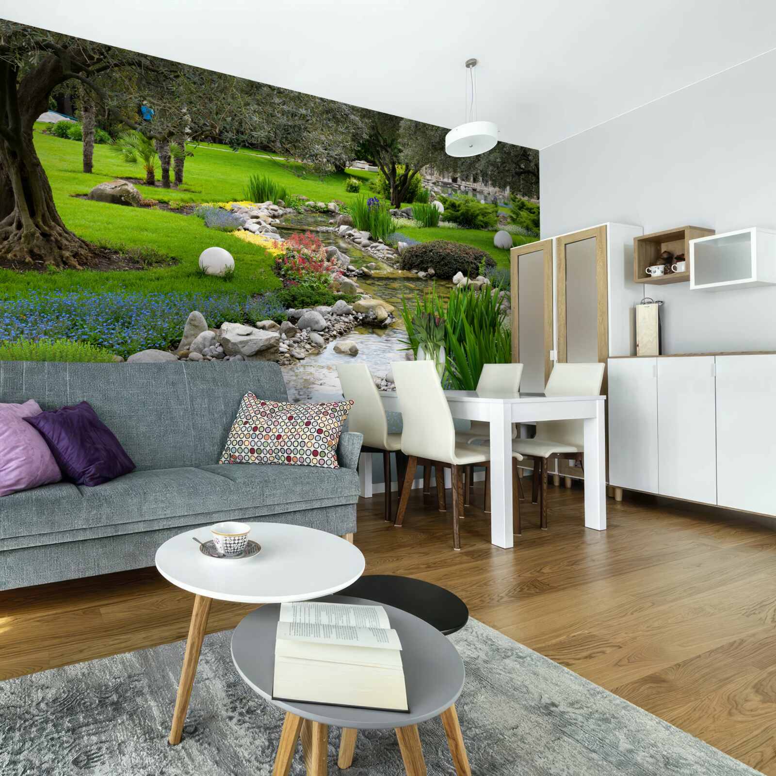 Fototapet grădina japoneză este ca o oază