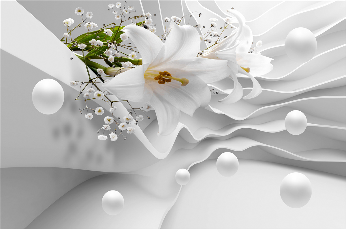 Fototapet crini spațiali