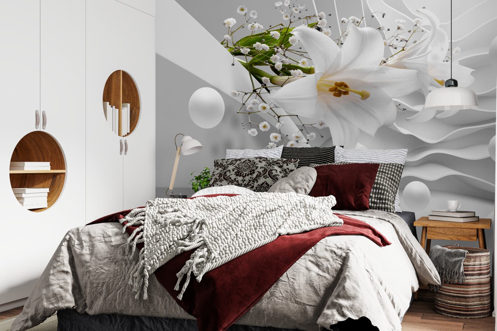 Fototapet crini spațiali