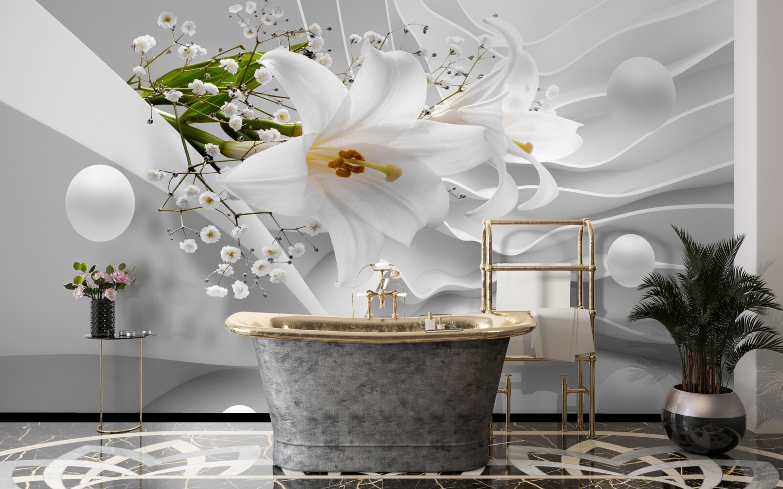 Fototapet crini spațiali