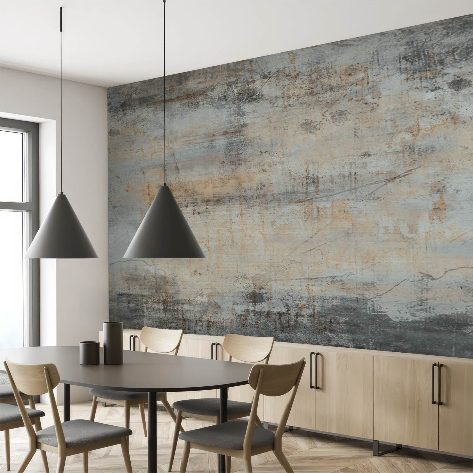 Fototapet Perete decorat în stil vintage