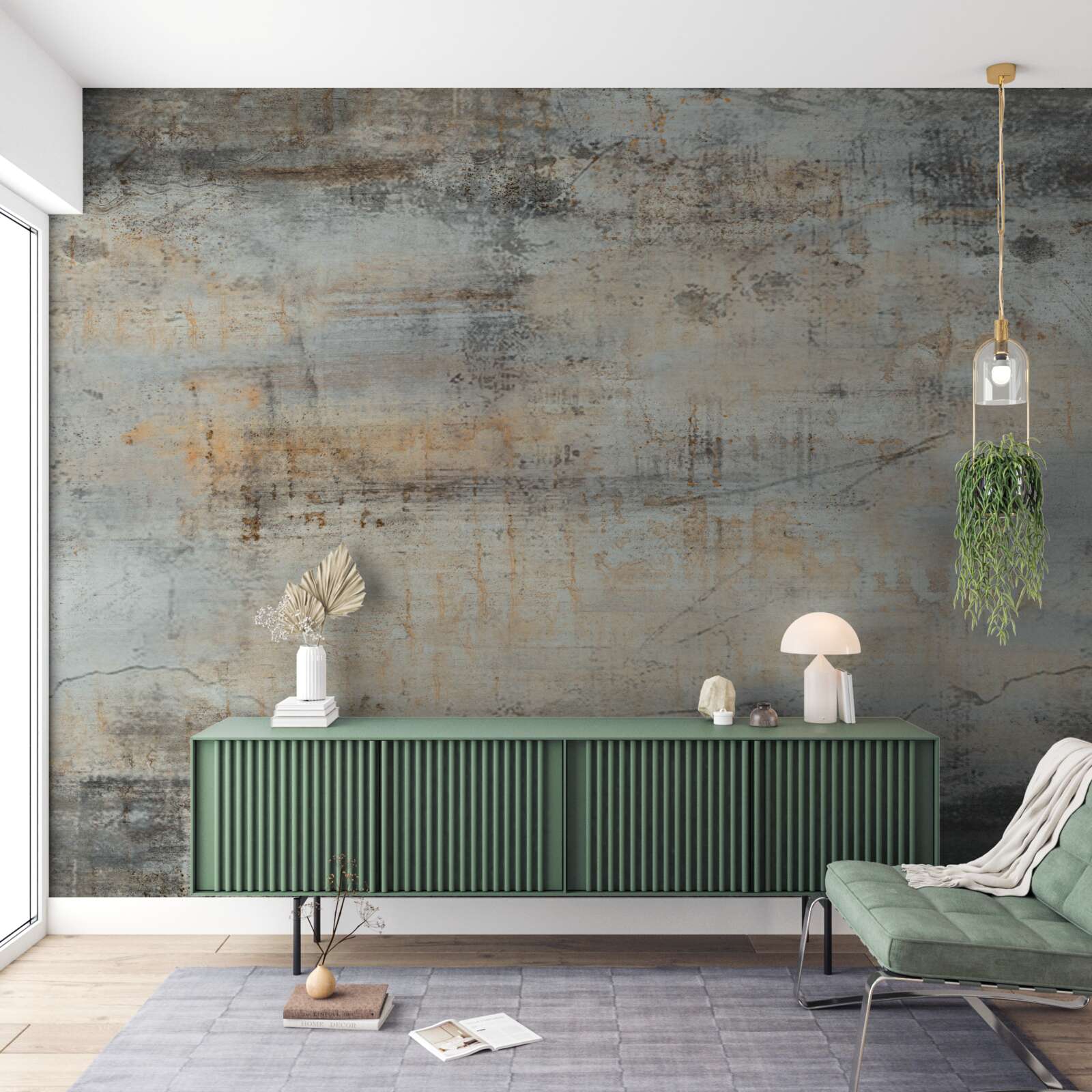 Fototapet Perete decorat în stil vintage