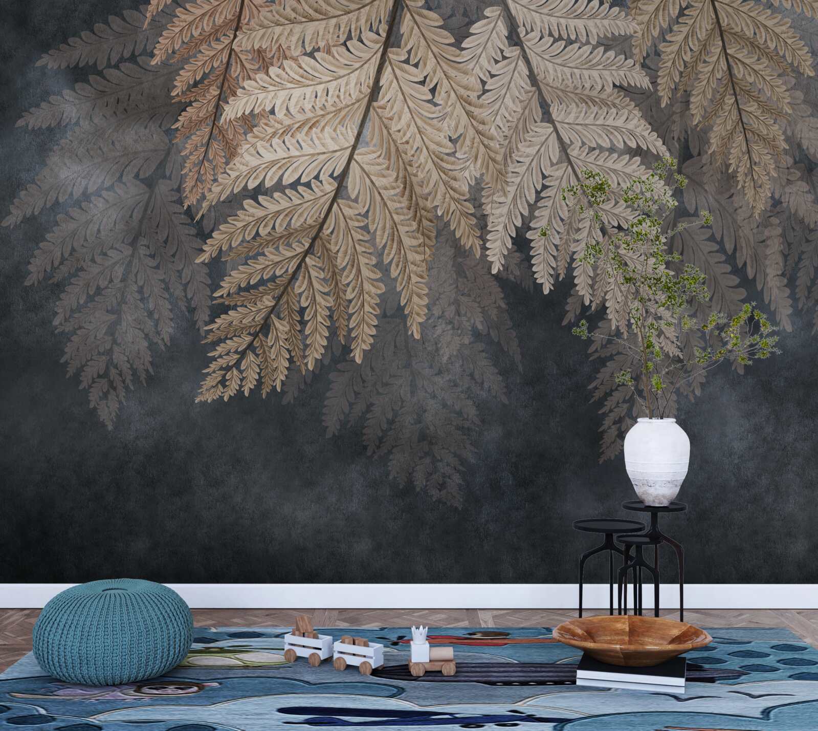 Fototapet frunze de ferigă