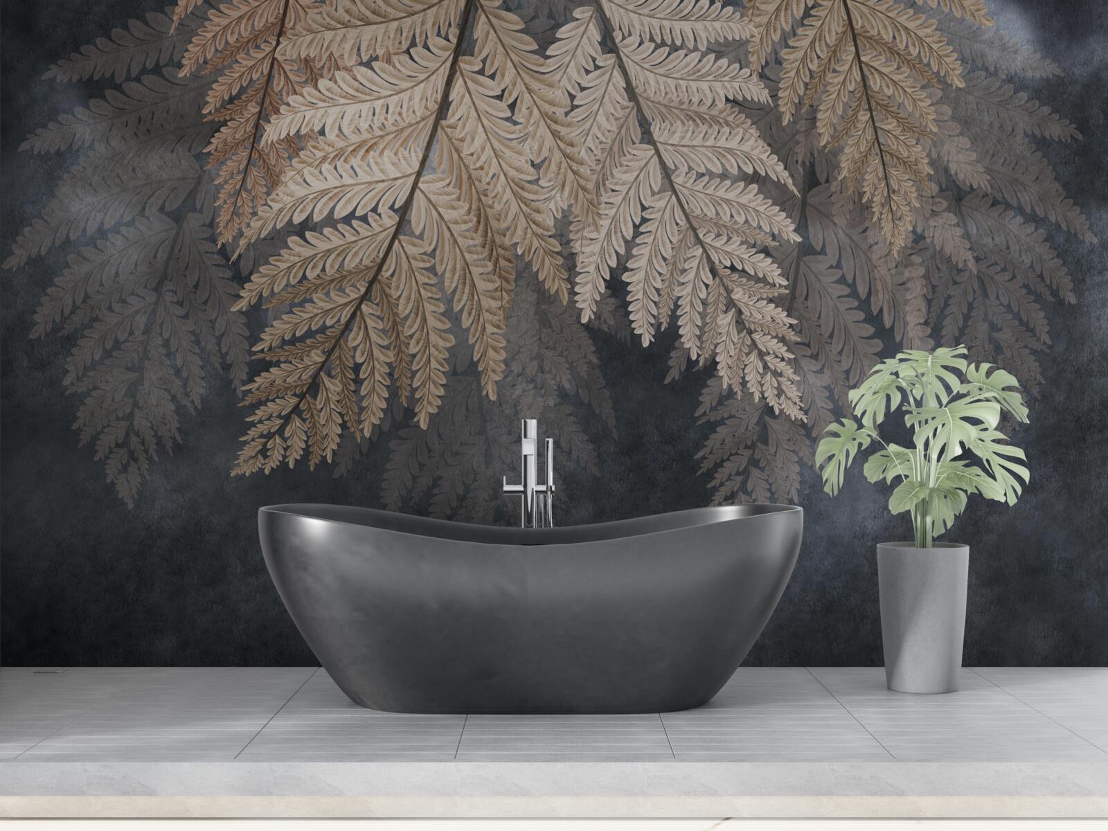 Fototapet frunze de ferigă