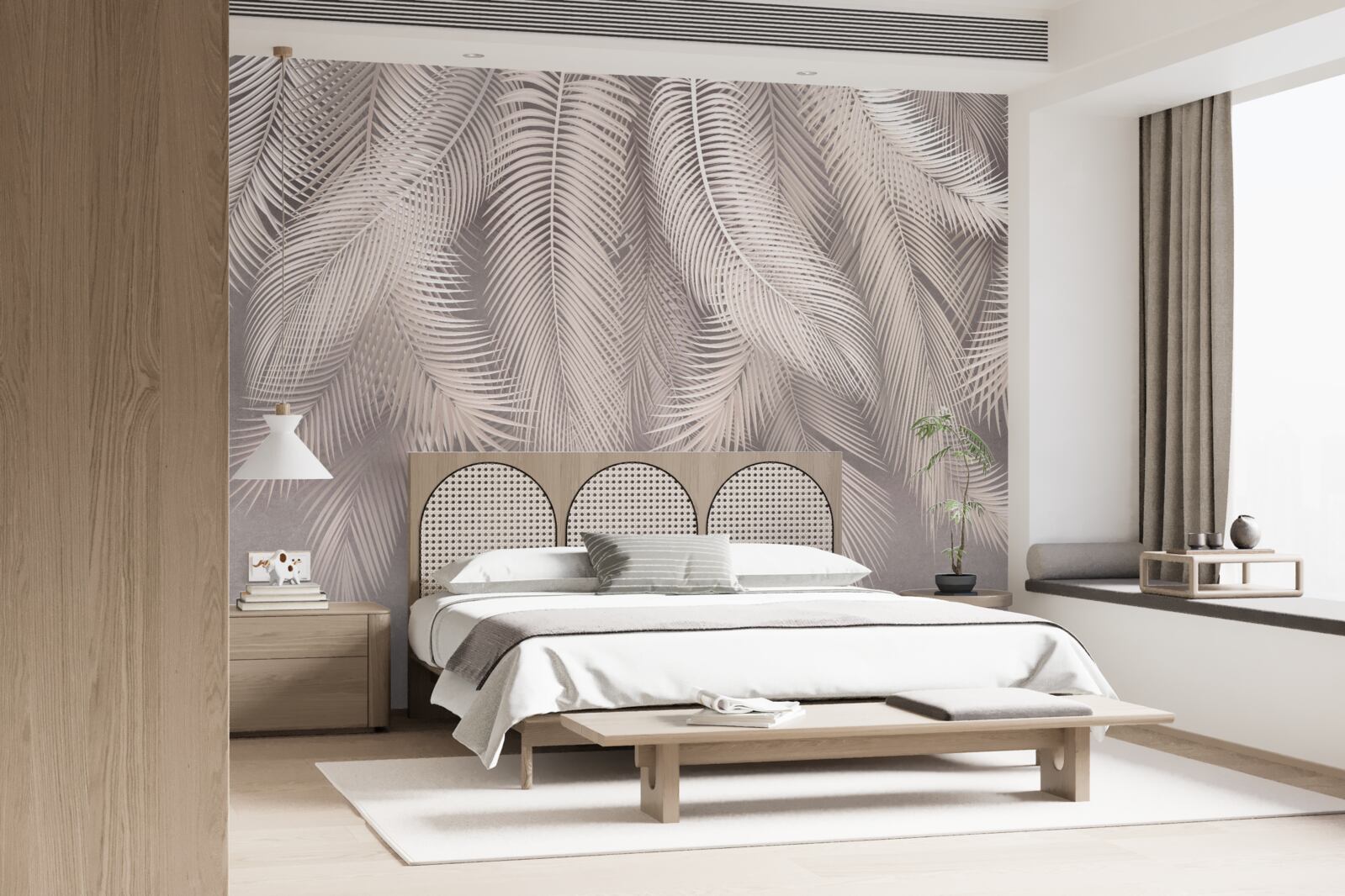 Fototapet tapet, stilou și culoare roz