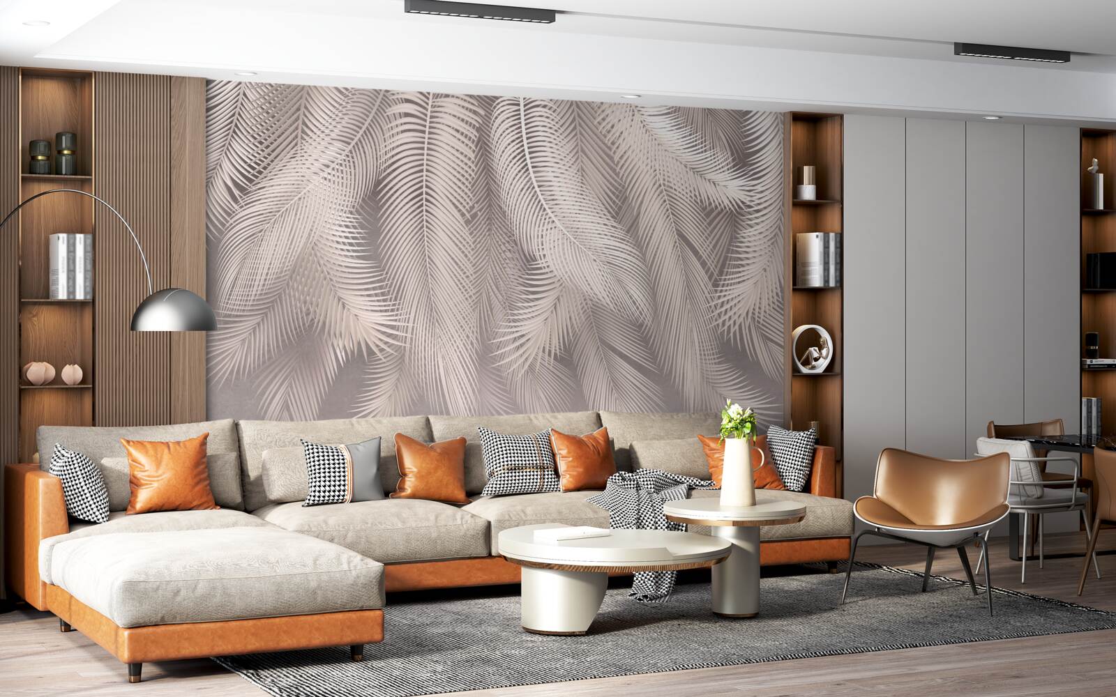 Fototapet tapet, stilou și culoare roz