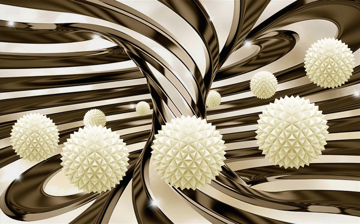 Fototapet sfere în univers