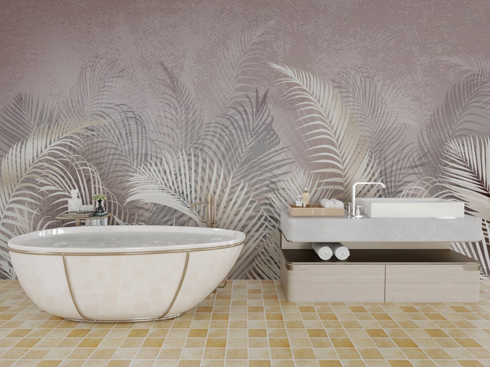 Fototapet frunze de palmier