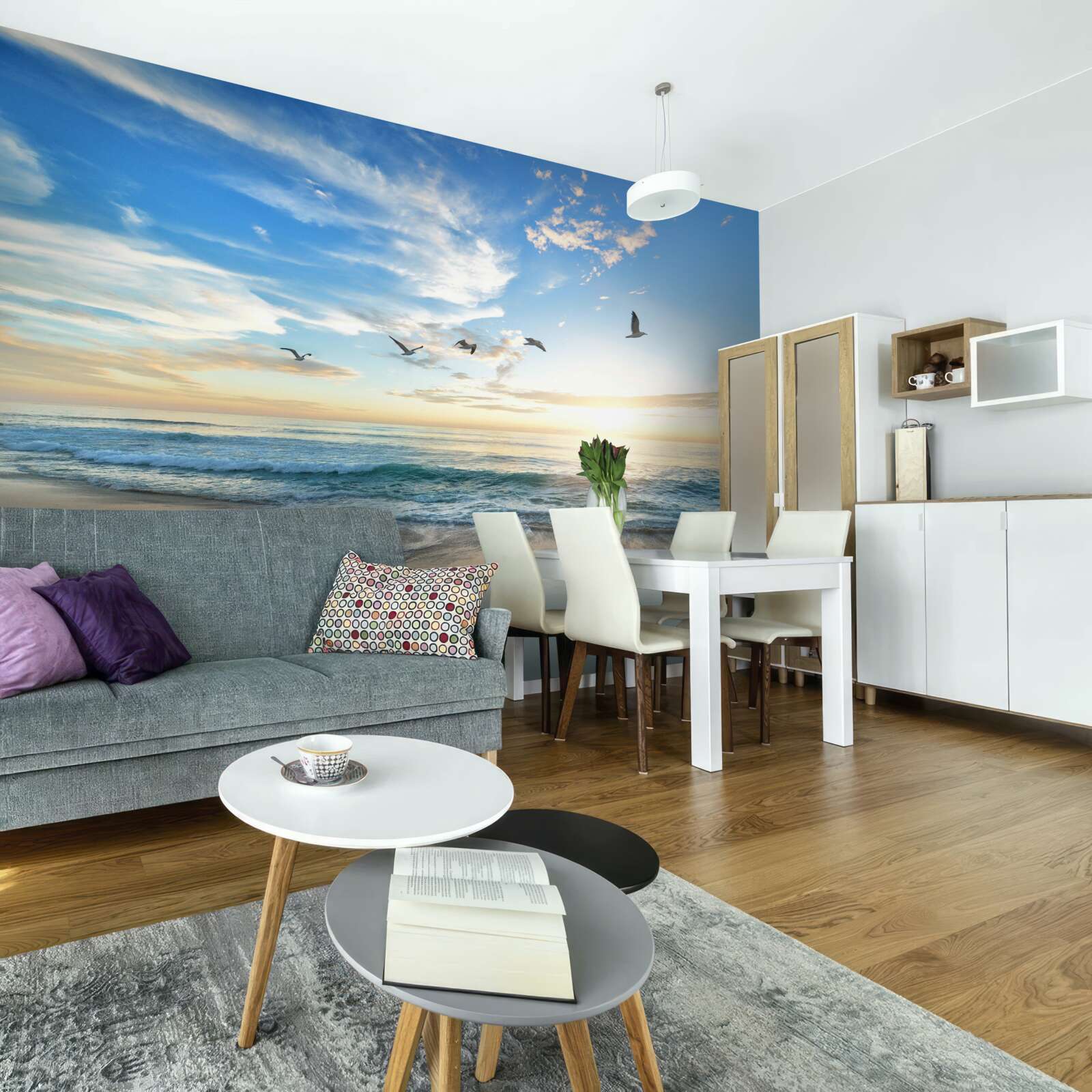 Fototapet spațiu maritim fermecător