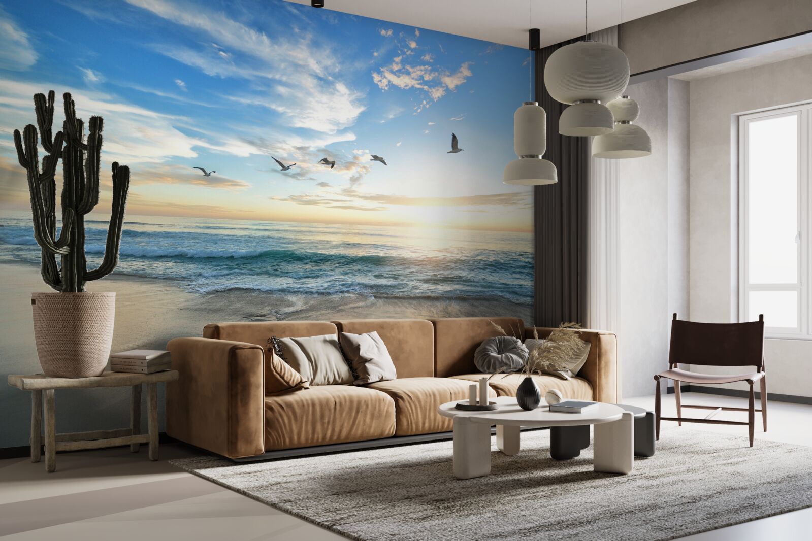 Fototapet spațiu maritim fermecător