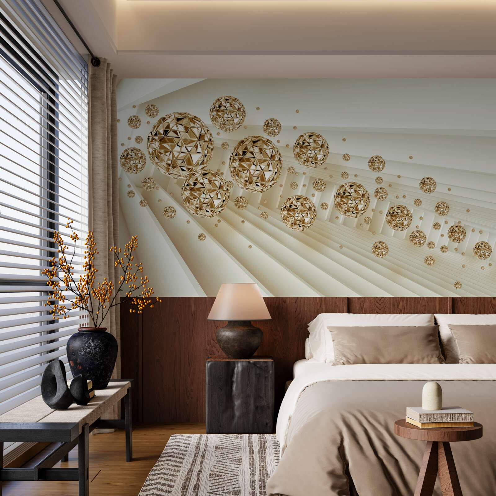 Fototapet bile de aur