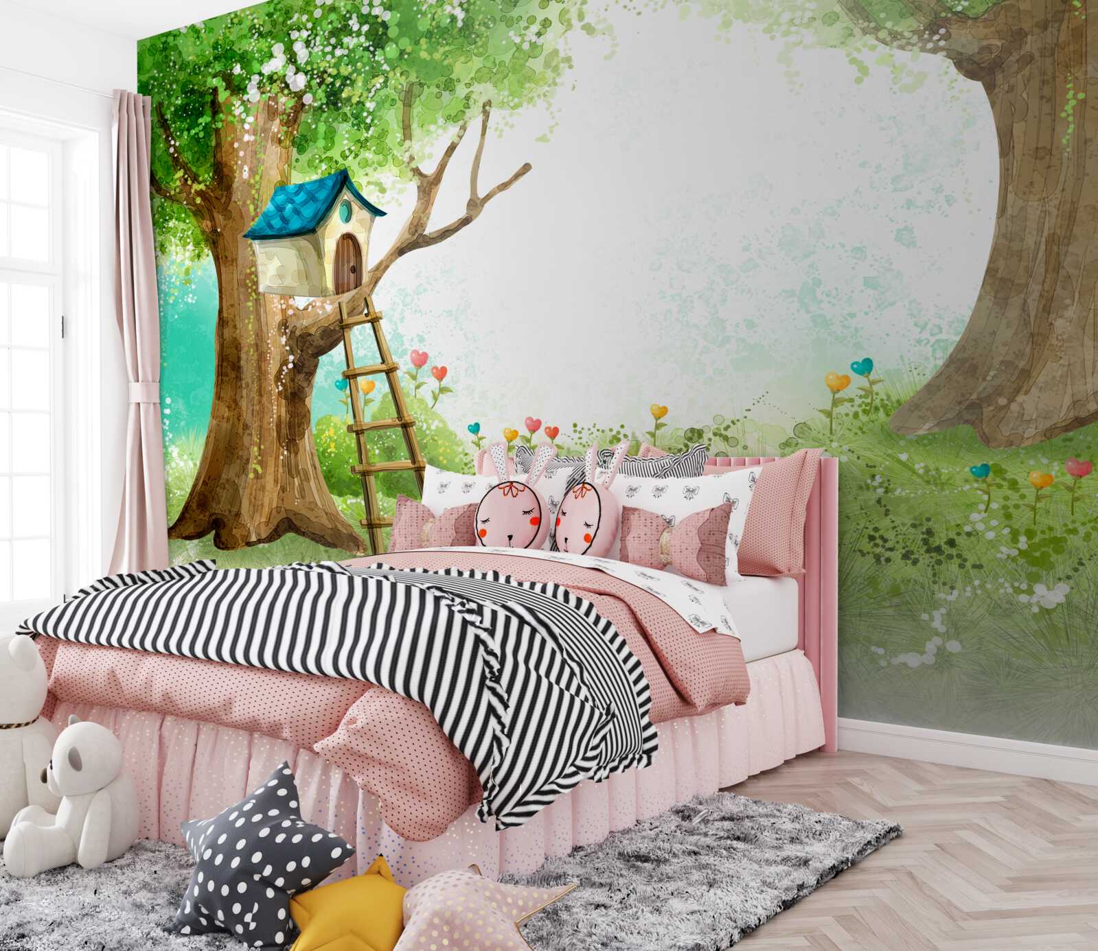 Fototapet pădure fascinantă