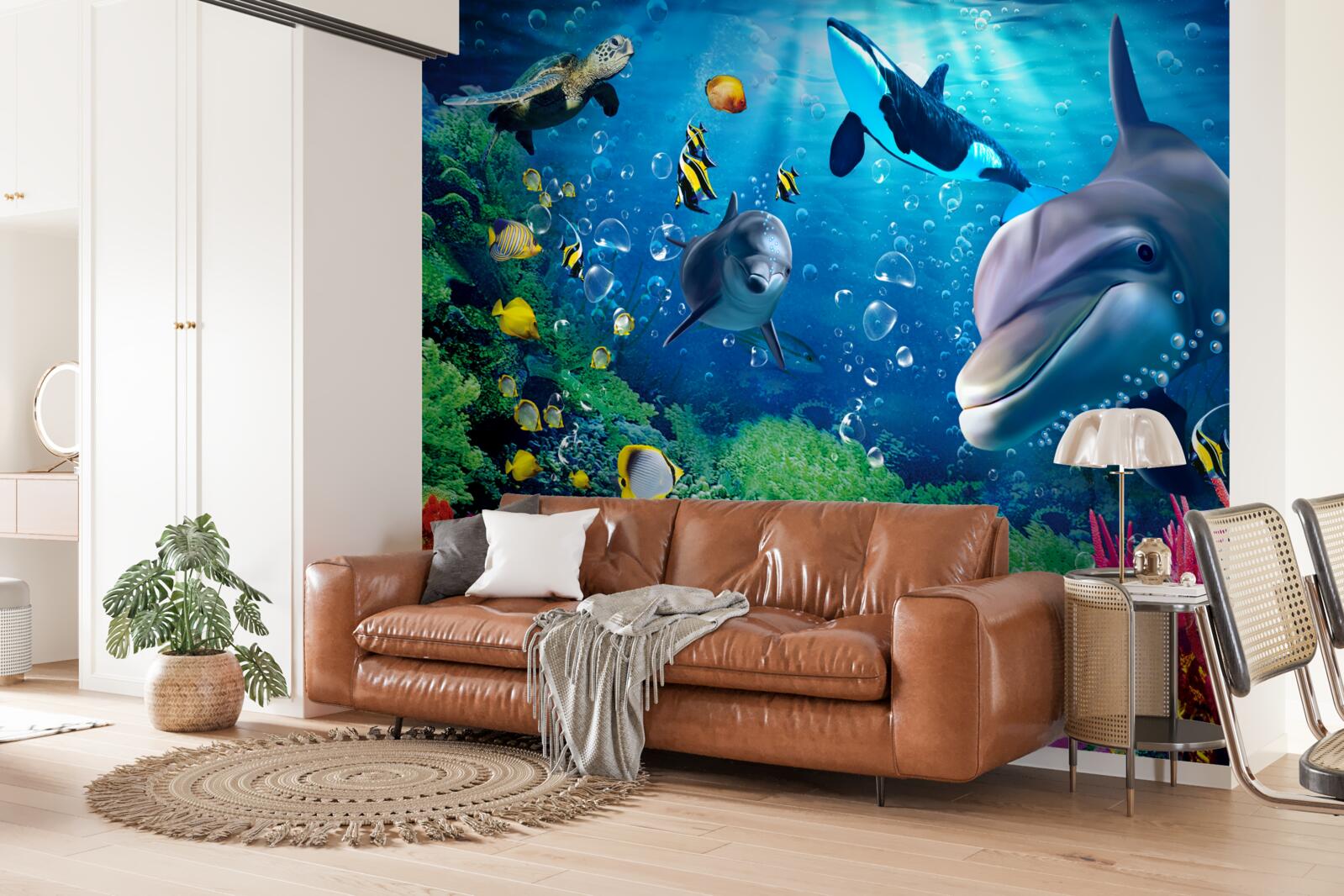 Fototapet adâncurile magnifice ale regatului subacvatic