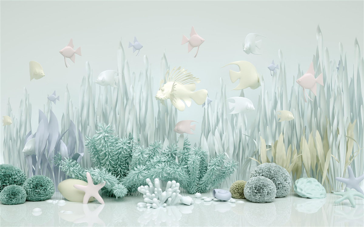 Fototapet Lumea sub apă