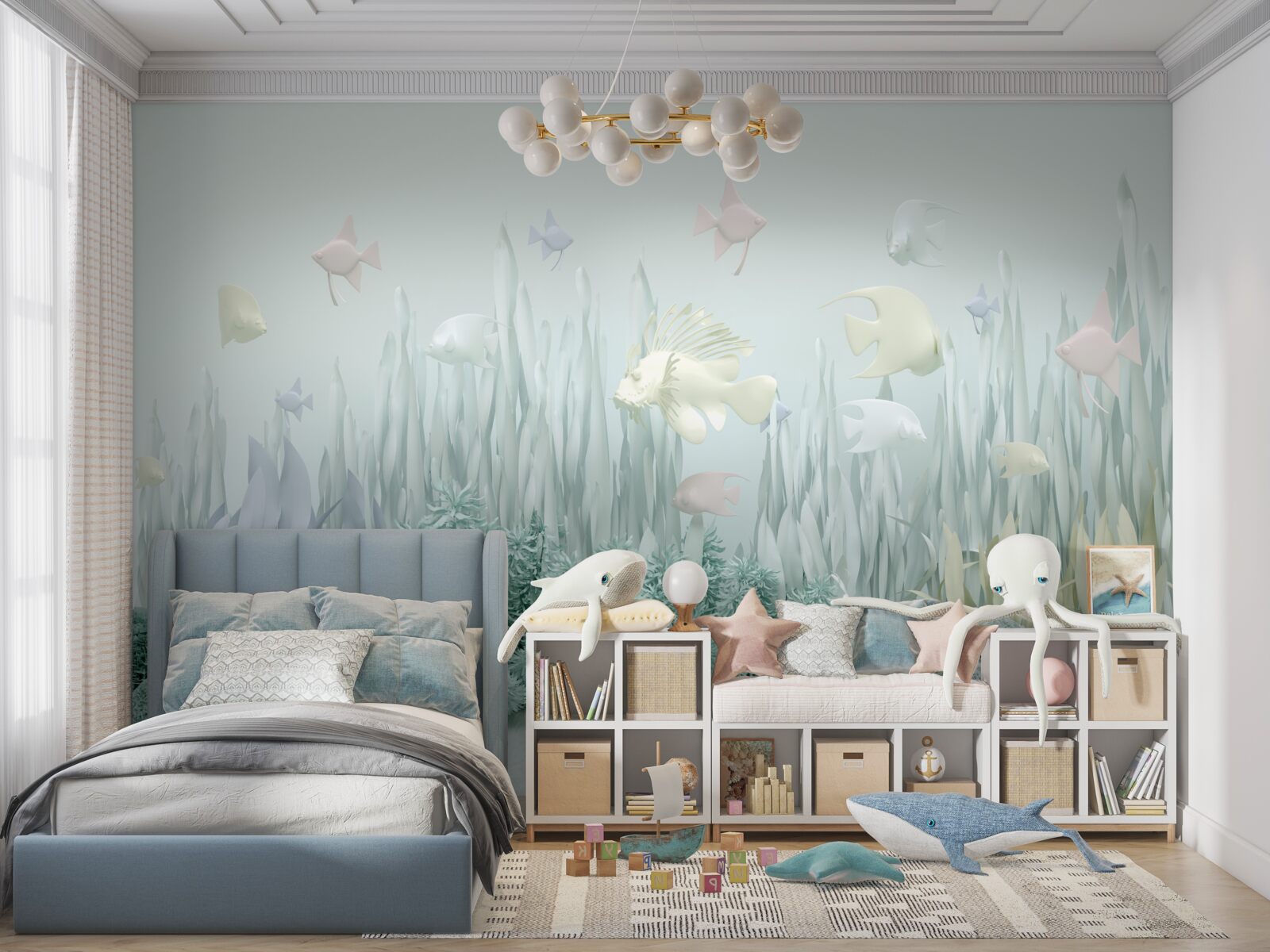 Fototapet Lumea sub apă