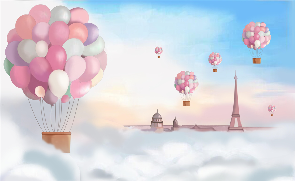 Fototapet trandafiri și coridor