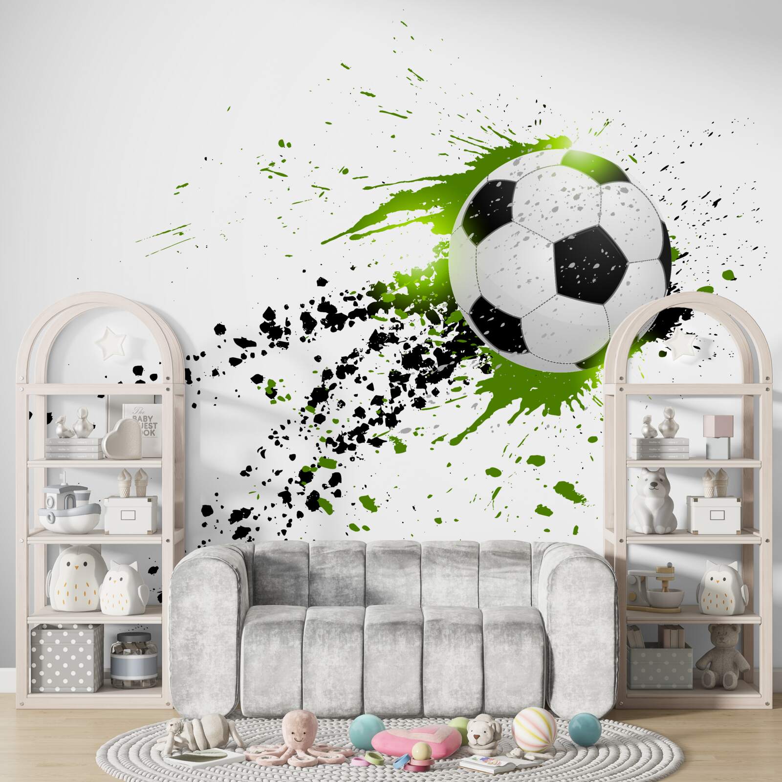 Fototapet minge de joc