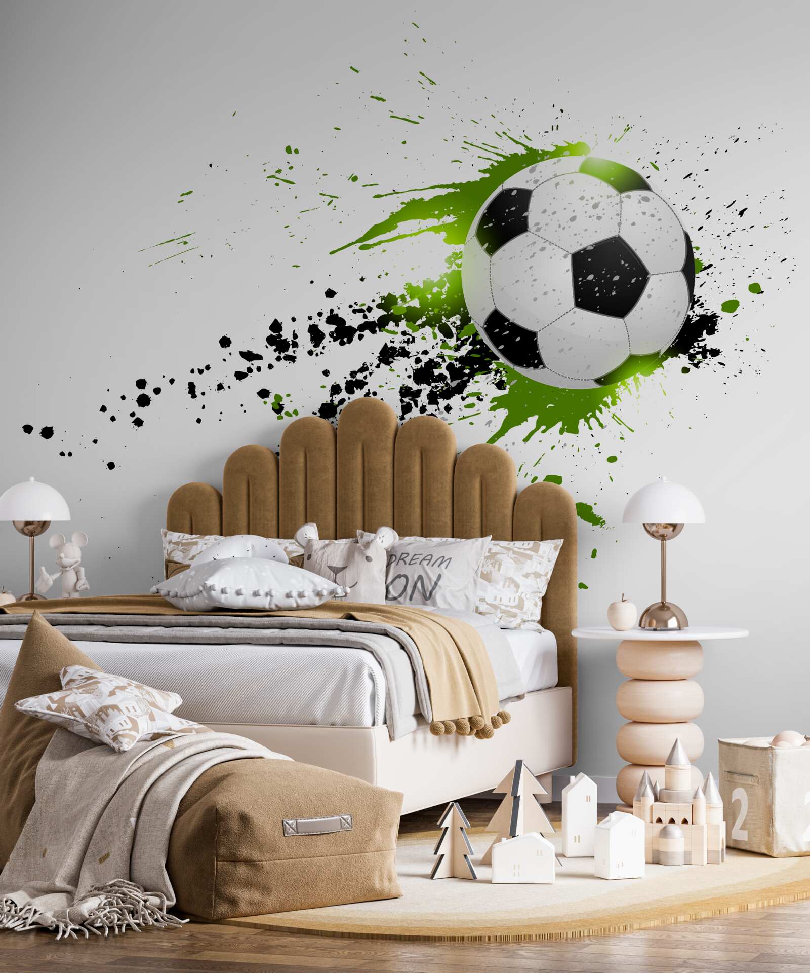 Fototapet minge de joc