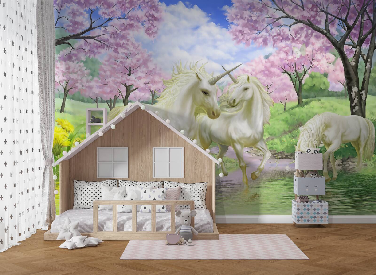 Fototapet flora, ecina și bud