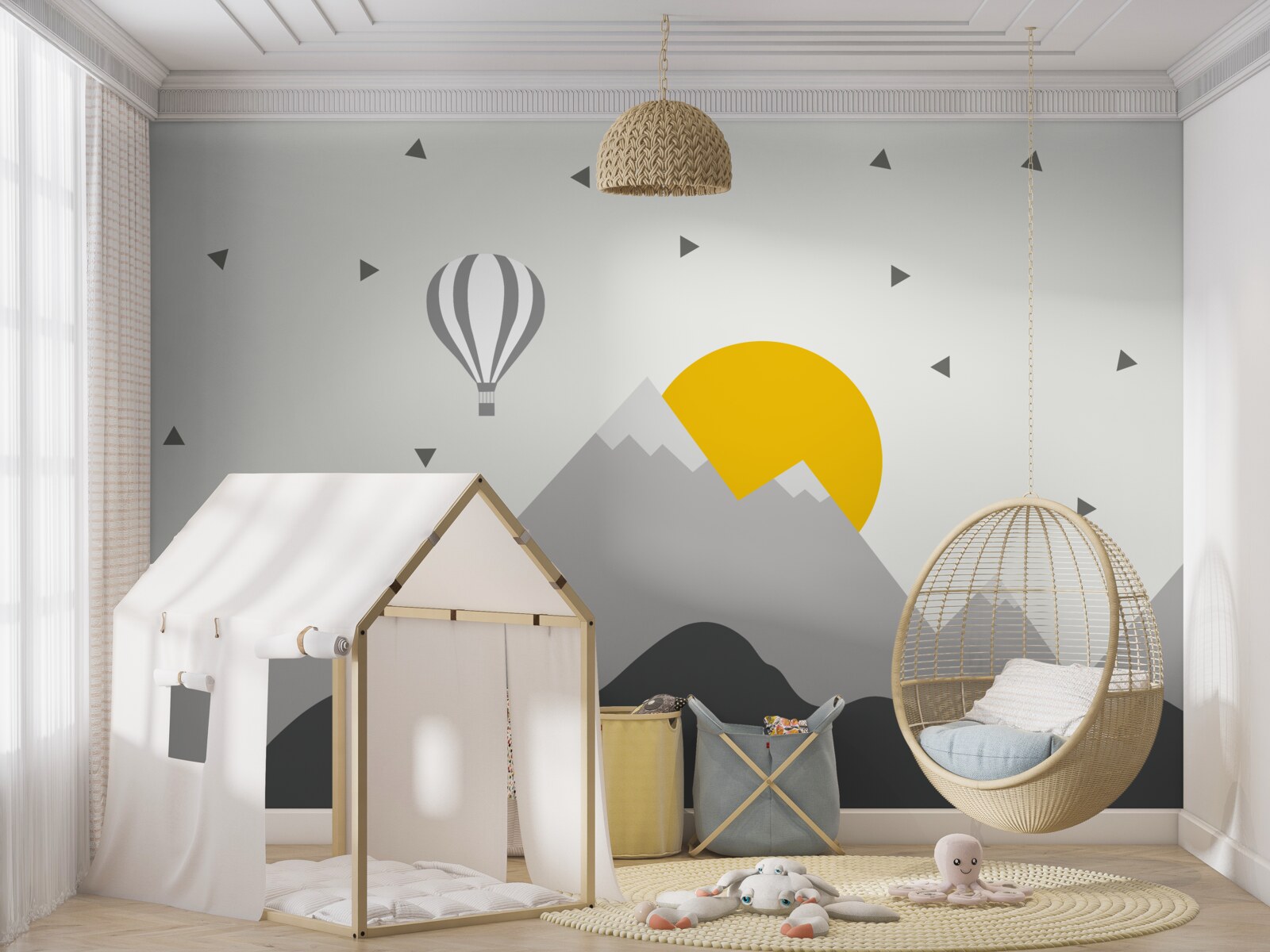 Fototapet vârfuri magice