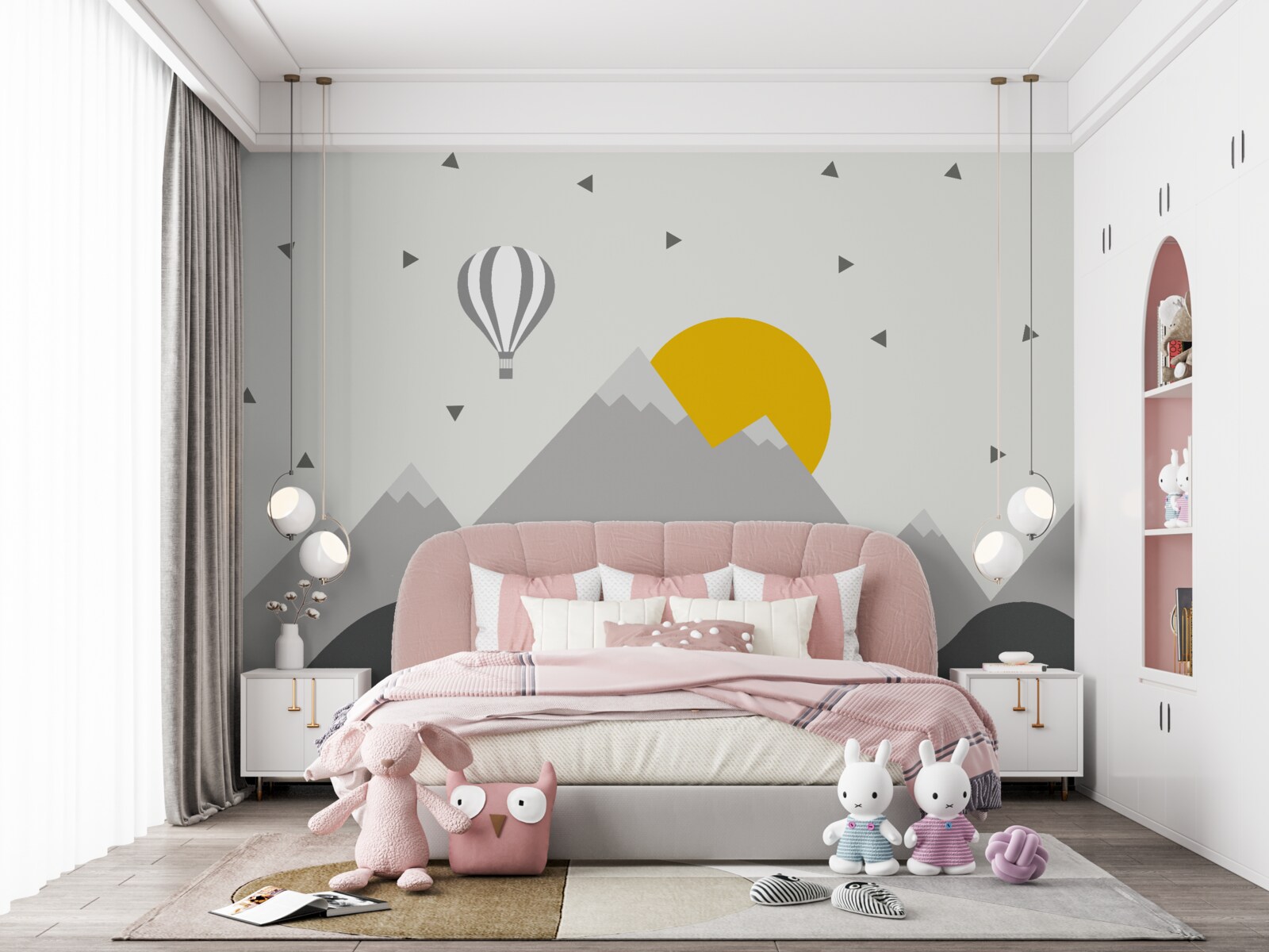 Fototapet vârfuri magice