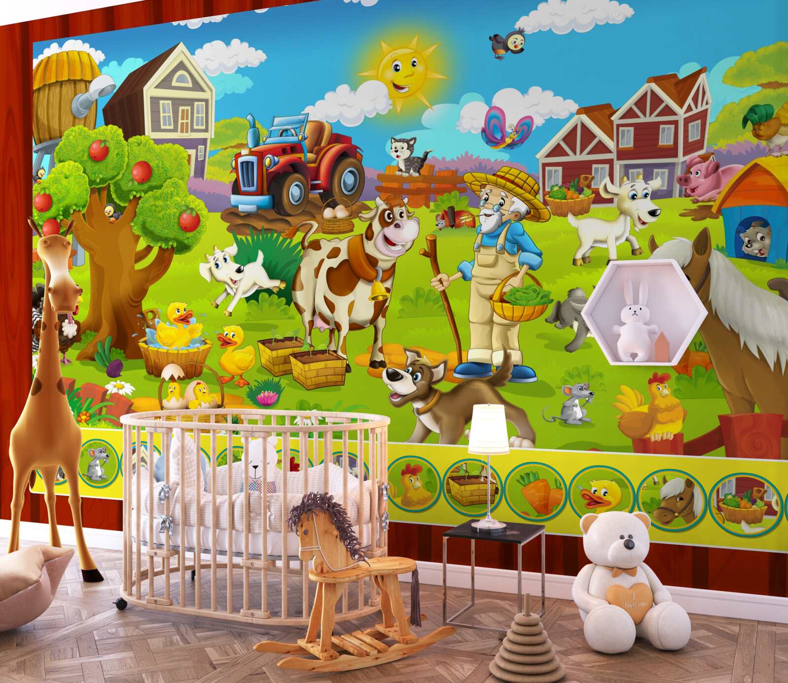 Fototapet întreprindere agricolă