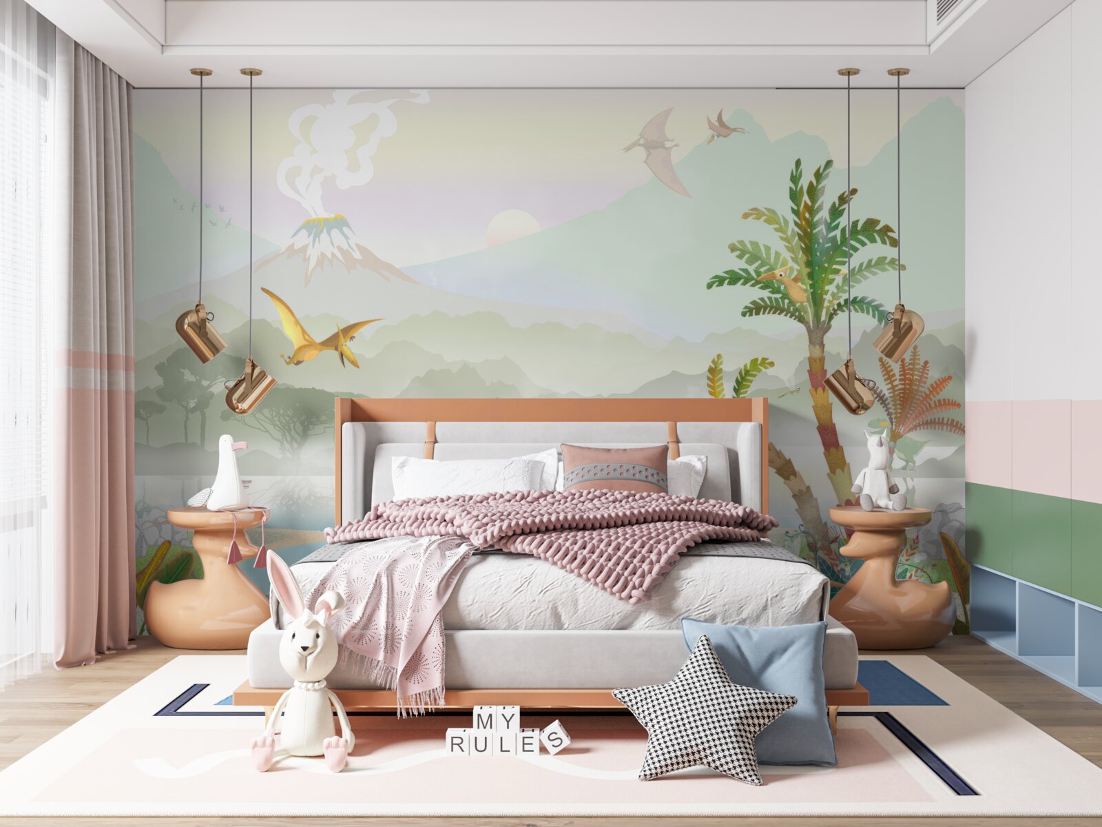 Fototapet frumusețe naturală și perete