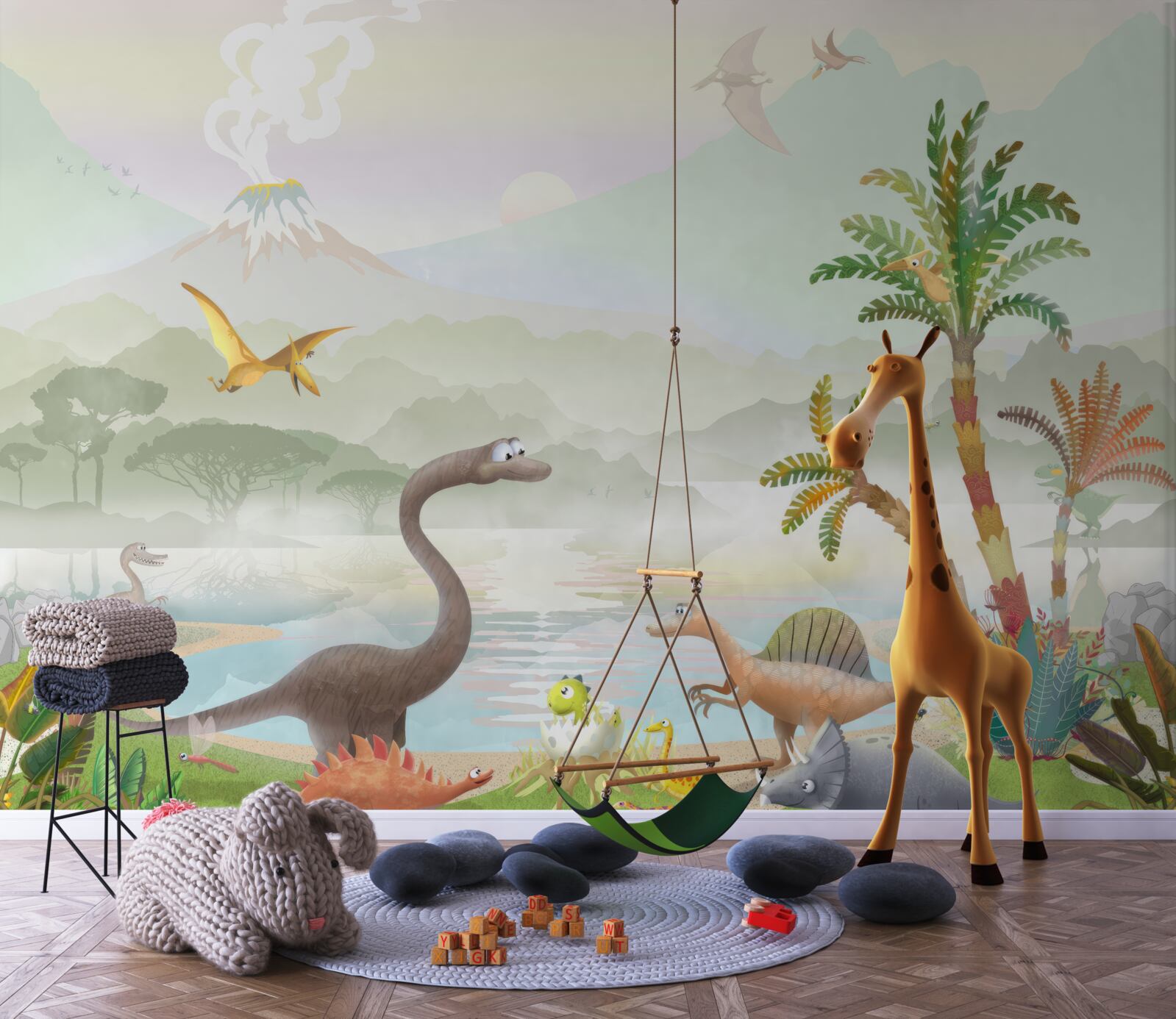 Fototapet frumusețe naturală și perete