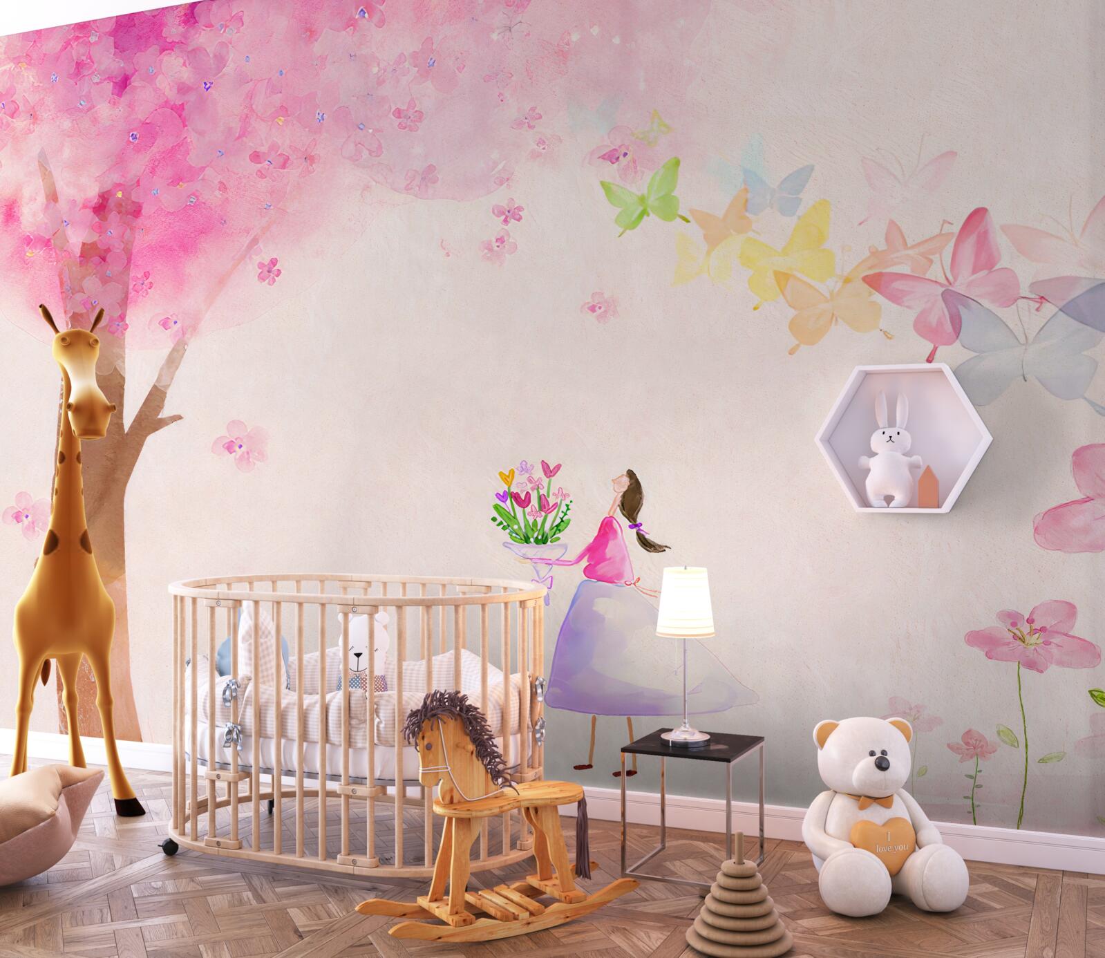 Fototapet hol și perete