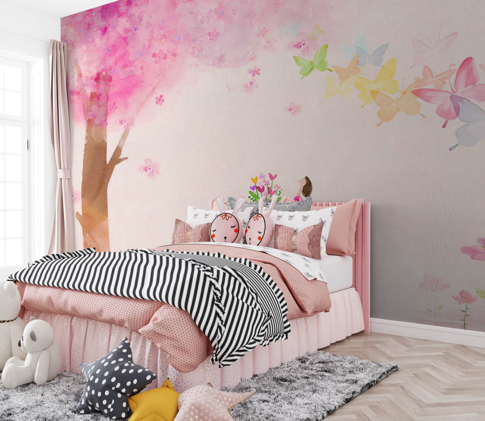 Fototapet hol și perete